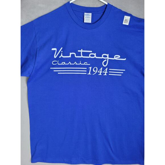 Mens Vintage Classic 1944 Tee Born In 1944 Birthday T-shirt Size XL - Picture 4 of 7